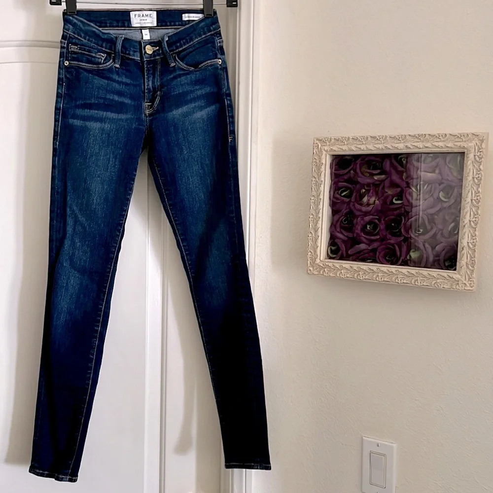 FRAME Denim~Jeans / Le Skinny de Jeanne / London~Los Angeles - Picture 2 of 7